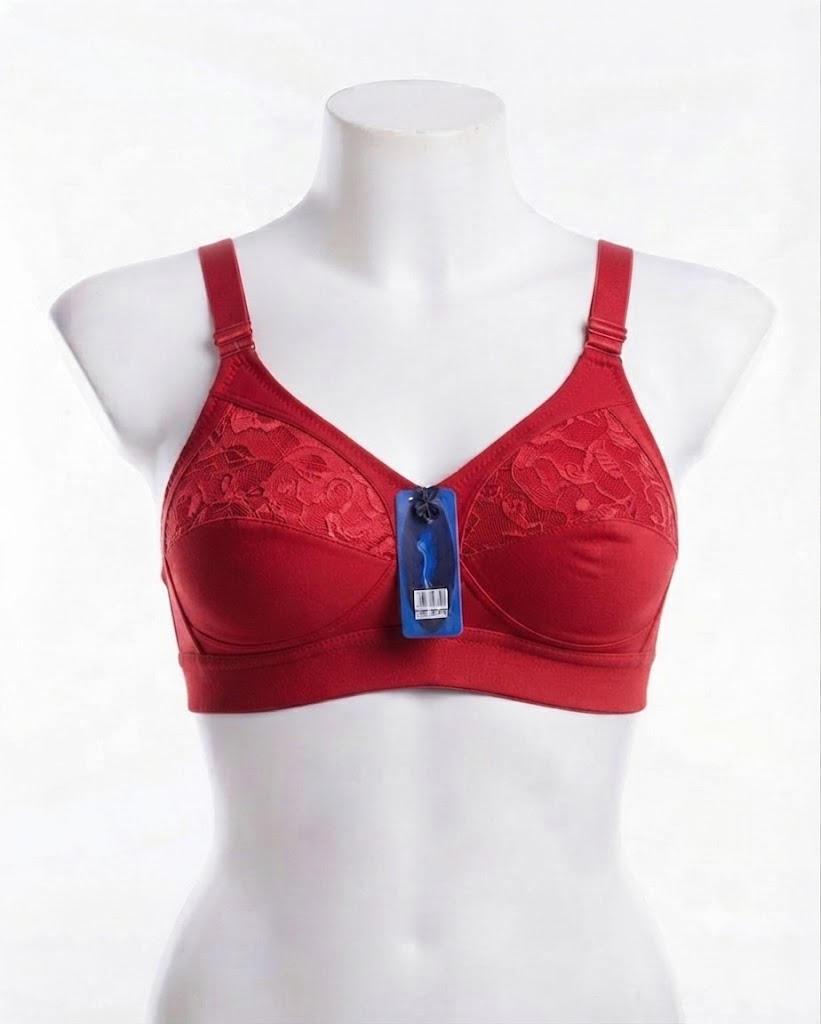 Premium Floral Lace Full-Coverage Capri  Bra - (Available in 4 Multi-Colors)