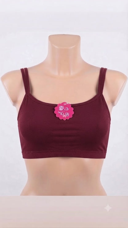 Comfort-Fit Teen Bralette – Seamless Everyday Wear (Available in Multiple Colors)