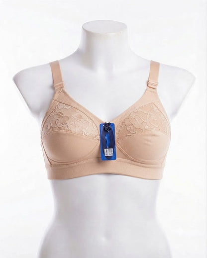Premium Floral Lace Full-Coverage Capri  Bra - (Available in 4 Multi-Colors)
