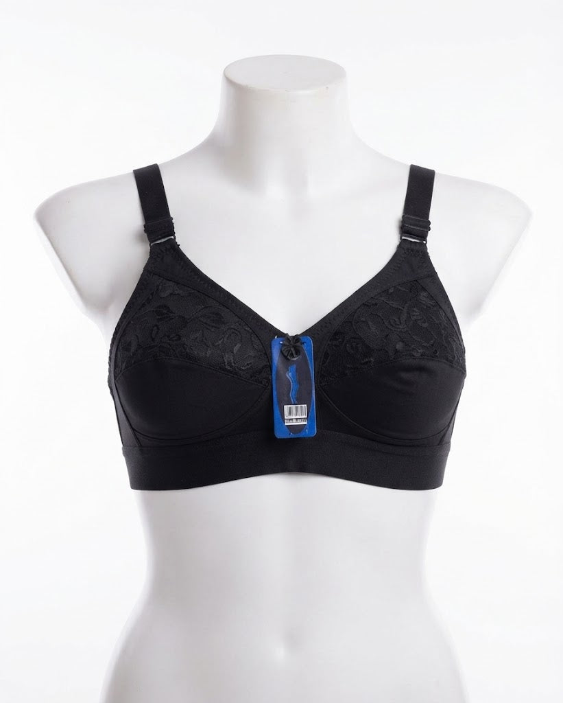 Premium Floral Lace Full-Coverage Capri  Bra - (Available in 4 Multi-Colors)