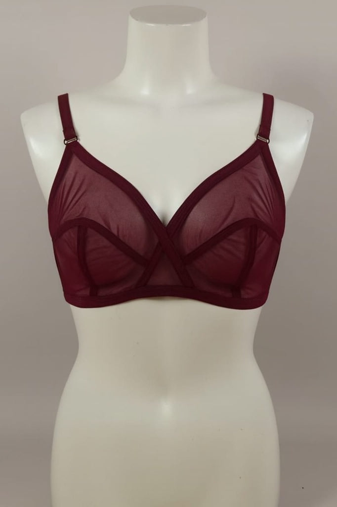 Pixy Premium Mesh Net  Bra – Breathable & Elegant Everyday Lingerie