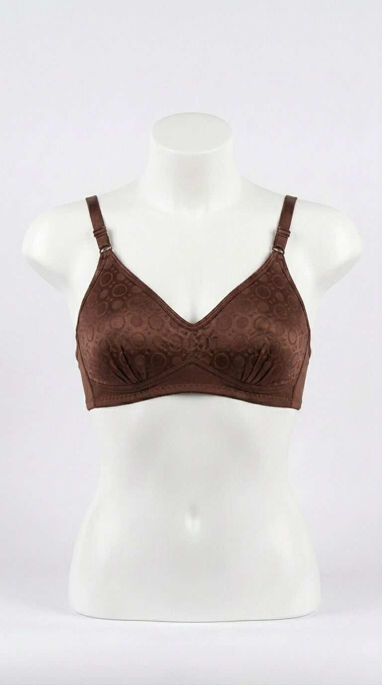 Bridal Padded Bra for Women – Elegant Printed Padded Bra with Adjustable Straps