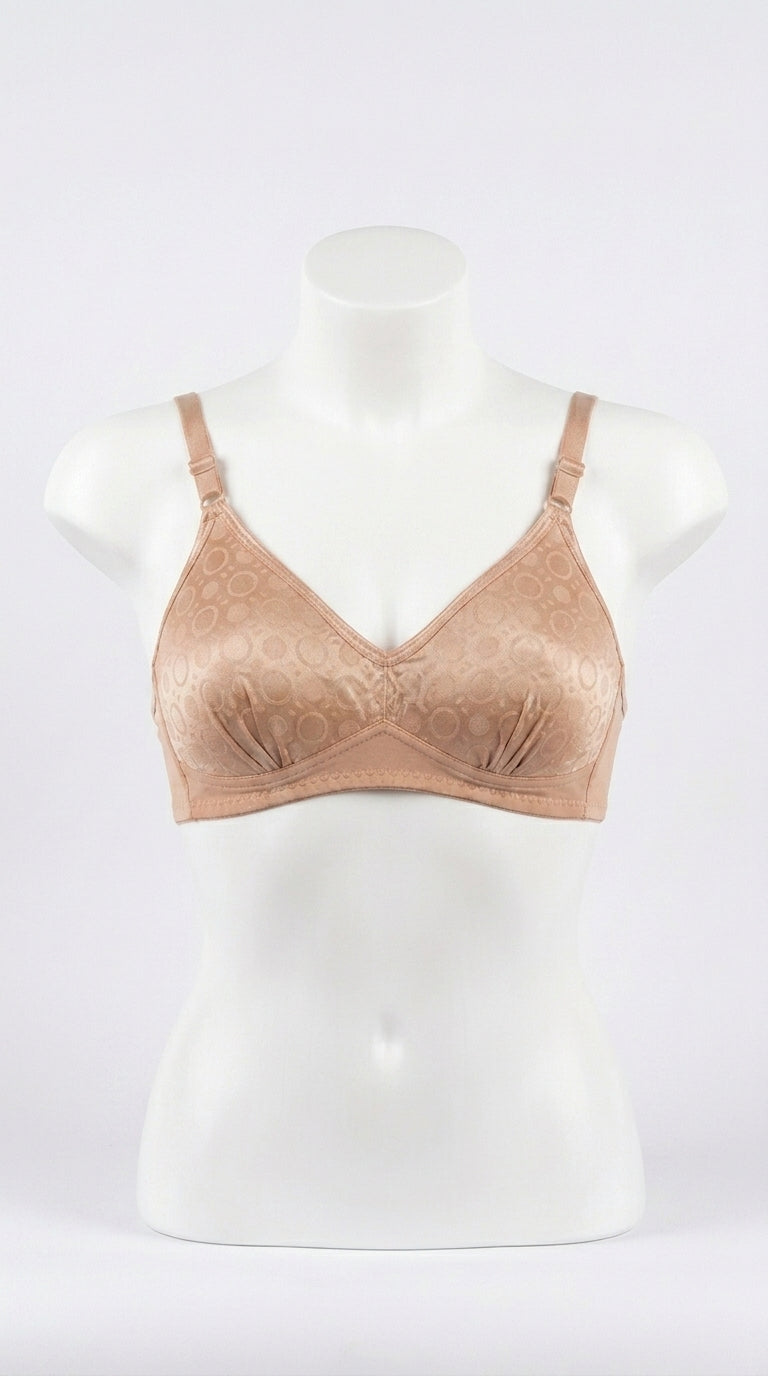 Bridal Padded Bra for Women – Elegant Printed Padded Bra with Adjustable Straps