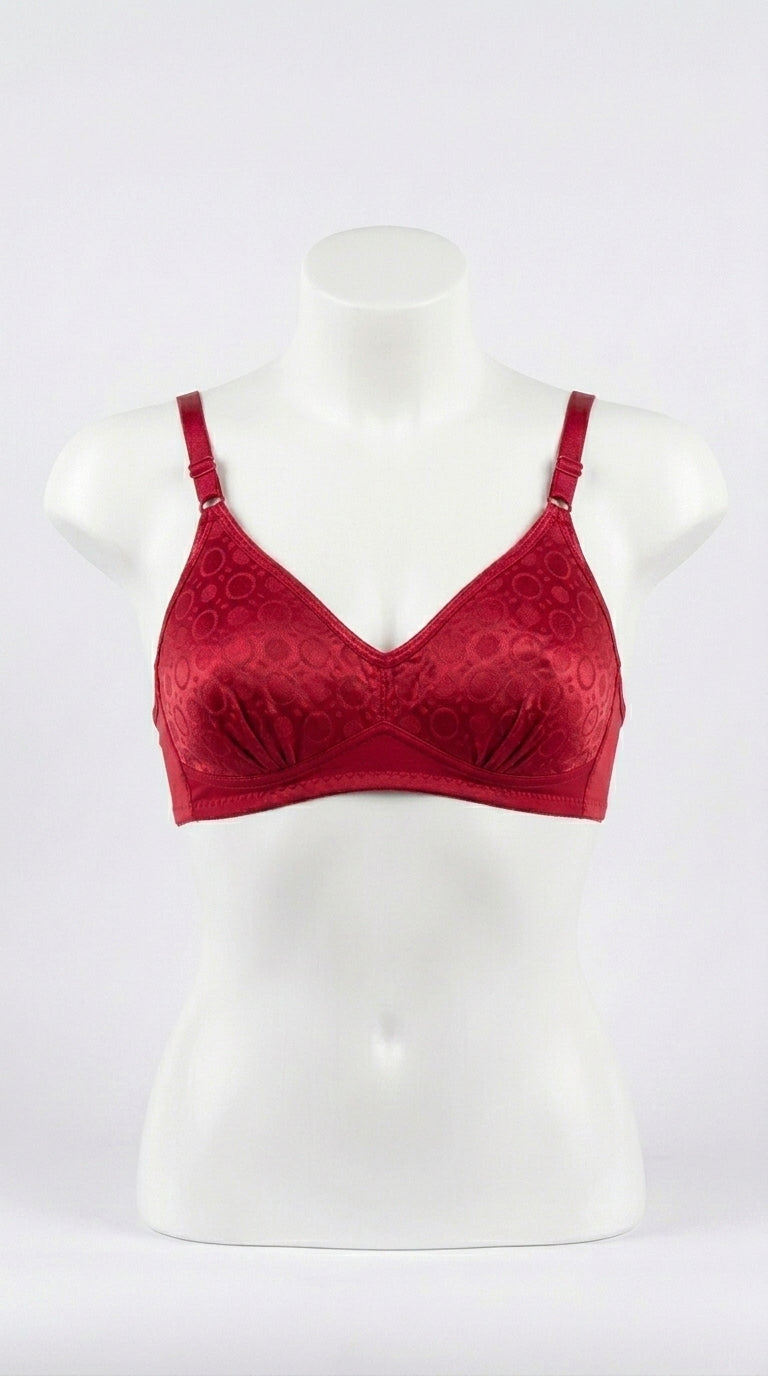 Bridal Padded Bra for Women – Elegant Printed Padded Bra with Adjustable Straps