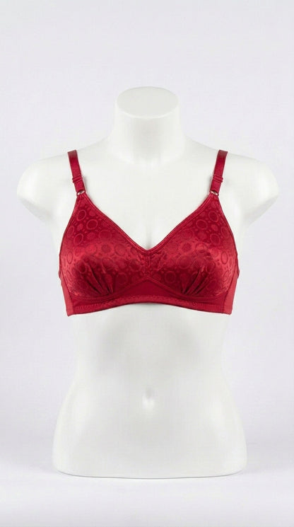 Bridal Padded Bra for Women – Elegant Printed Padded Bra with Adjustable Straps