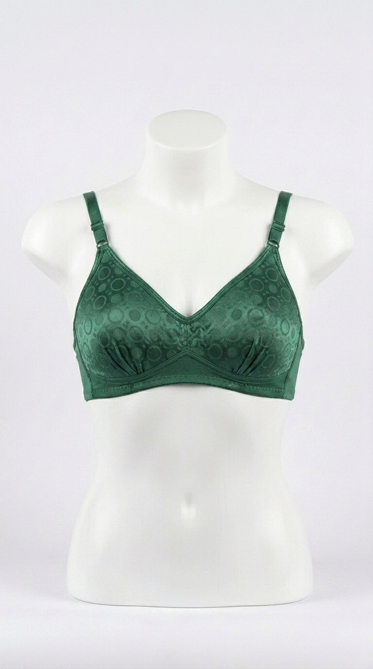 Bridal Padded Bra for Women – Elegant Printed Padded Bra with Adjustable Straps