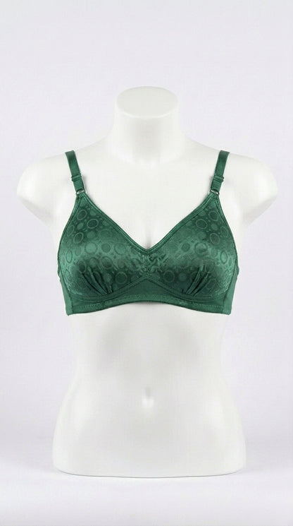Bridal Padded Bra for Women – Elegant Printed Padded Bra with Adjustable Straps