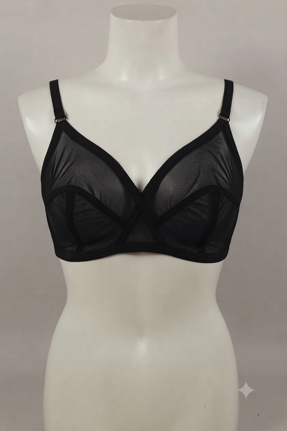 Pixy Premium Mesh Net  Bra – Breathable & Elegant Everyday Lingerie