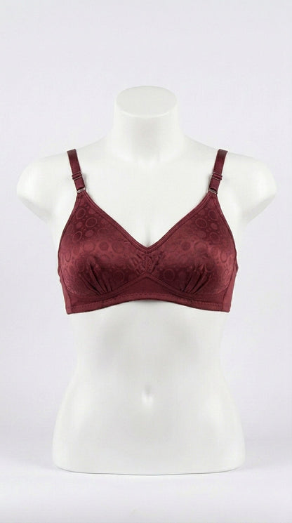 Bridal Padded Bra for Women – Elegant Printed Padded Bra with Adjustable Straps