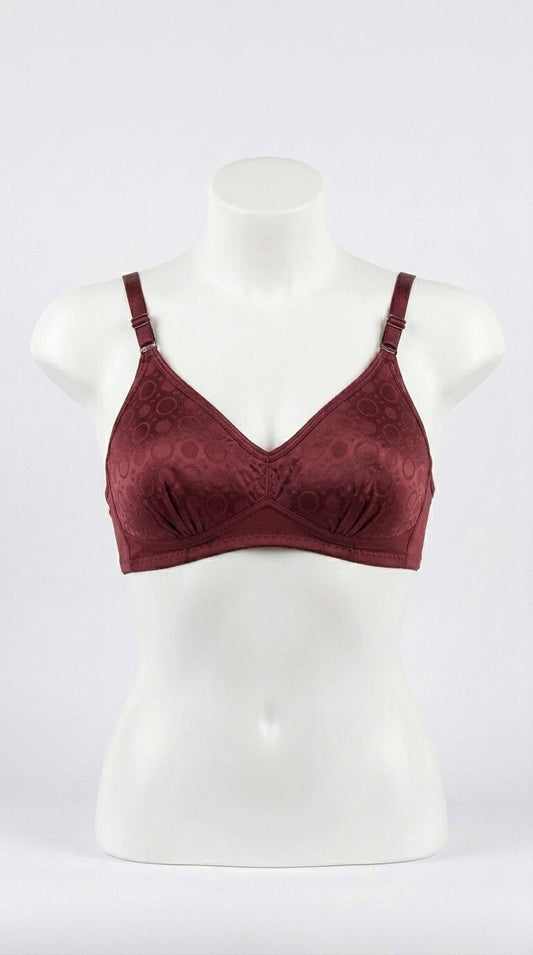 Bridal Padded Bra for Women – Elegant Printed Padded Bra with Adjustable Straps